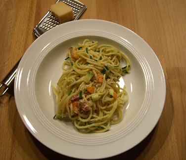 Rezept Spaghetti mit Gemüse