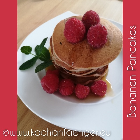 Rezept Bananen Pancakes