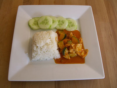 Rezept Erdnuss Kokos Curry