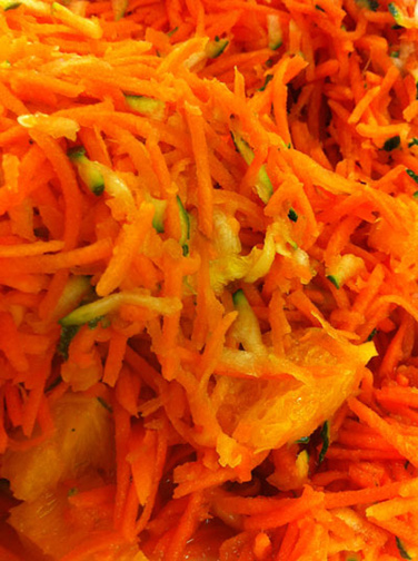 Rezept Karotten Zucchini Salat