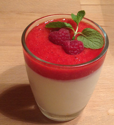 Rezept Himbeer-Quark Dessert