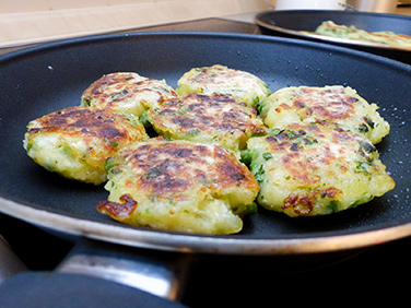 Rezept Aloo Tikki - Indische Kartoffelpuffer