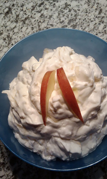 Rezept Apfel-Sahne Creme für Anfänger