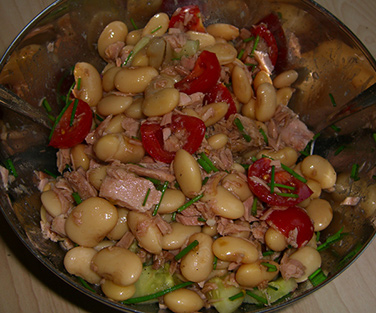 Rezept Bohnen-Thunfisch Salat