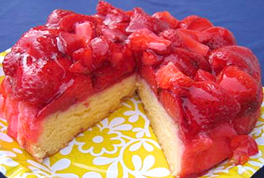 Rezept Erdbeerkuchen einfach