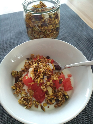 Rezept Granola Müsli