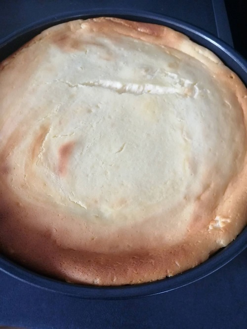 Rezept Käsekuchen mit Vanillepudding