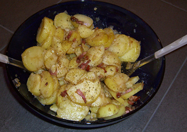 Rezept Kartoffelsalat mit Speck