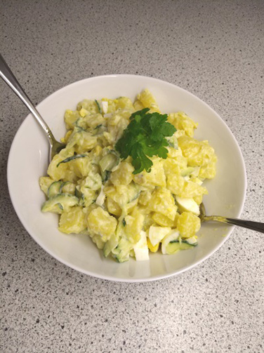 Rezept Kartoffelsalat ganz einfach