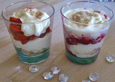 Rezept Sauerkirsch Tiramisu im Glas