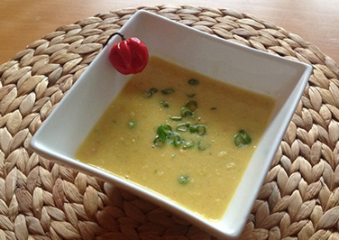 Rezept Karotten-Mais-KokosSuppe