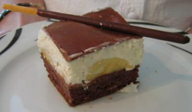 Rezept Bananen Schoko Torte