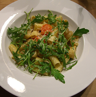 Rezept Penne Rucola-Parmesan