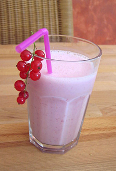 Rezept Buttermilch-Preiselbeer-Shake