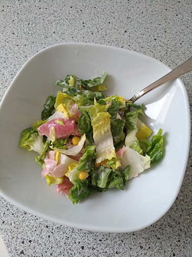 Rezept Schinkensalat