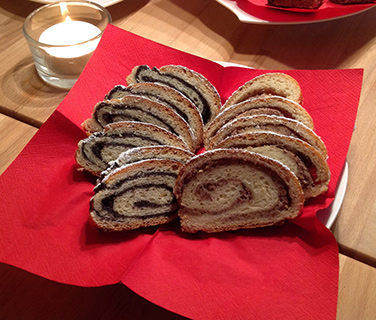 Rezept Mohn Stollen und Nuss Stollen