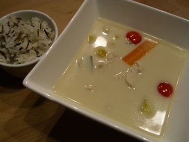 Rezept Tom Kah Gai Suppe